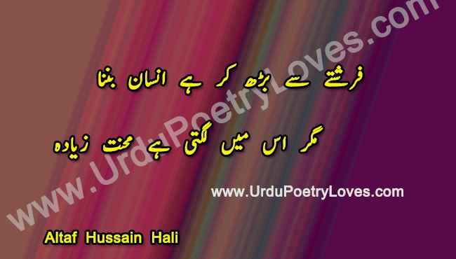 Altaf Hussain hali Poetry Urdu Sufi Shayari